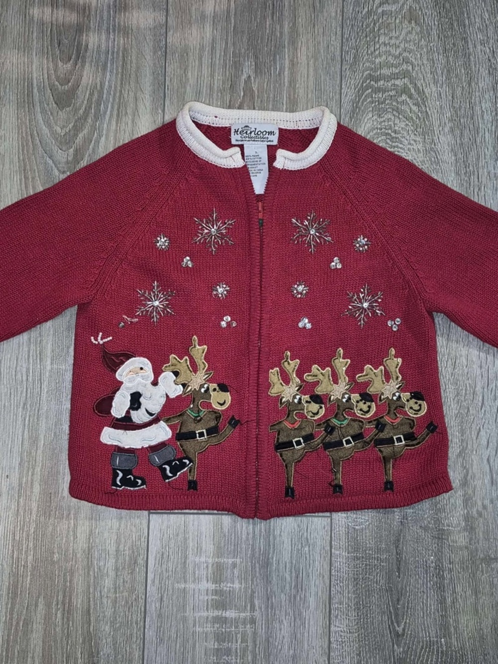 Child’s Tiara Heirloom Vintage Christmas sweater